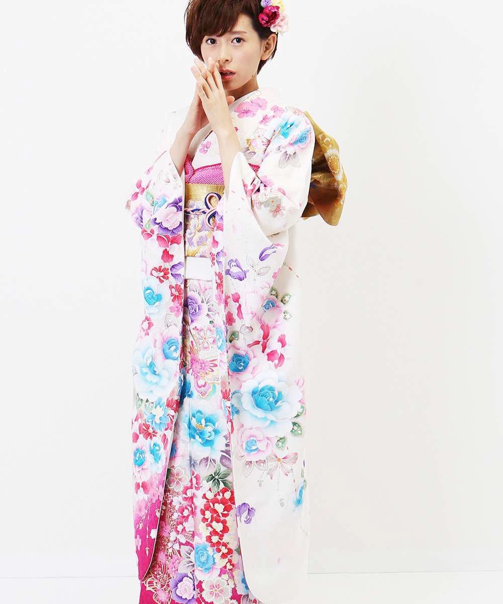 [レンタル] 【対応身長150-165cm】レンタル振袖フルセット-510の宅配レンタル - 9