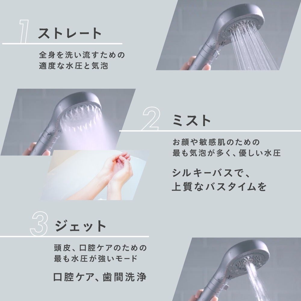 [レンタル] 【増圧版】Noend オーガニックファインバブルシャワーヘッド - 11