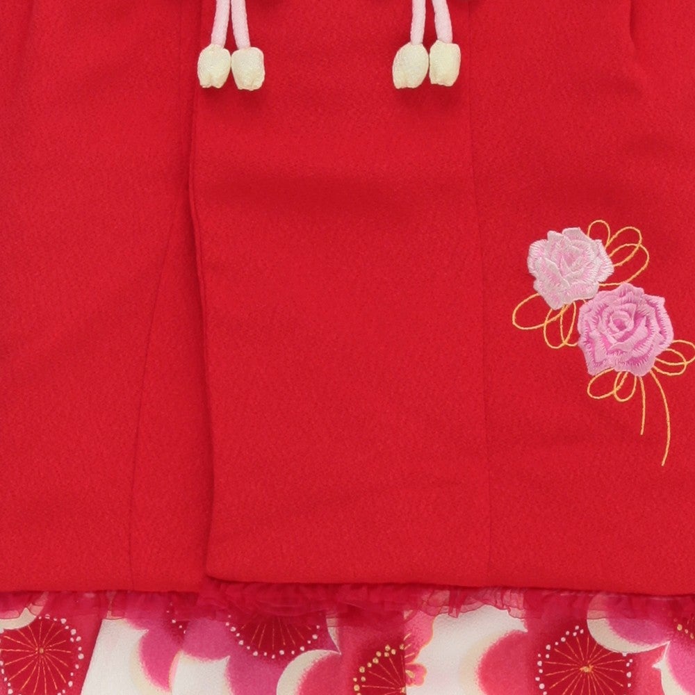 [レンタル] 七五三/節句 被布セット 3歳女の子 満開の花々の宅配レンタル - 2