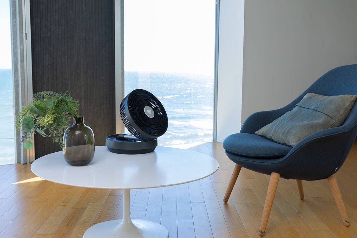 エアドッグ　扇風機　サーキュレーター　air dog エアドッグ　ポータブル機能 Airdog」シリーズから、コードレス仕様のサーキュレーター扇風機