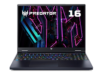 [レンタル] Acer(エイサー) Predator Helios 16 (Core™ i9-13900HX/GeForce RTX™ 4080/16.0型/32GB/M.2 SSD 1TB (NVMe)/240Hz)ゲーミングノートパソコン PH16-71-N93Z48