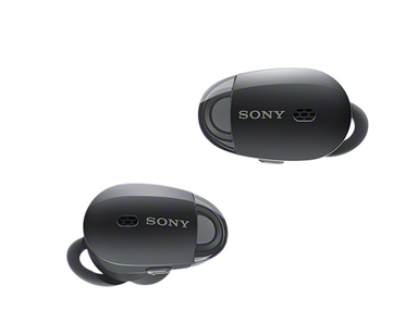 SONY 完全ワイヤレスノイズキャンセリングイヤホン Bluetooth対応 左右分離型 マイク付き ブラック WF-1000X