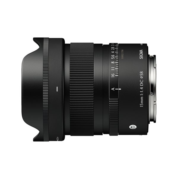 [レンタル] シグマ 15mm F1.4 DC 大口径広角レンズ (SONY Eマウント用)