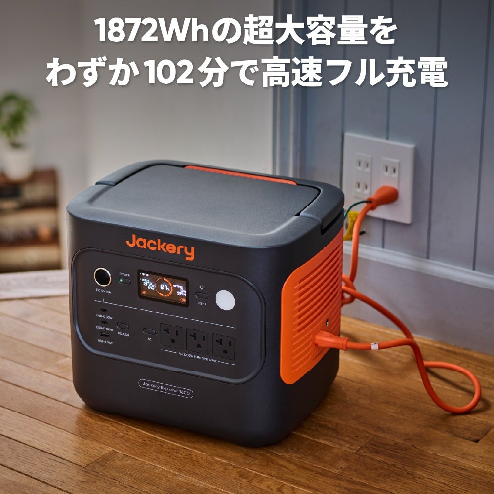 [レンタル] Jackery(ジャクリ) ポータブル電源 1800 （1872Wh） - 4