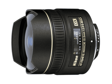 ニコン AF DX Fisheye-Nikkor 10.5mm f/2.8G ED 魚眼レンズ
