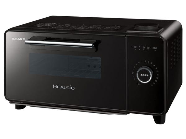 [レンタル] SHARP ヘルシオグリエ AX-GR1-B [ブラック系] ウォーターオーブン専用機トースター - 2