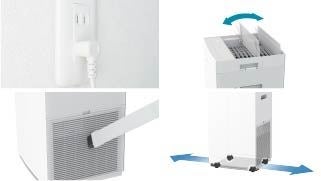 [レンタル] ダイキン DAIKIN ACK705A-W 加湿ストリーマ空気清浄機(〜31畳)( 加湿：木造12畳/プレハブ19畳) - 9