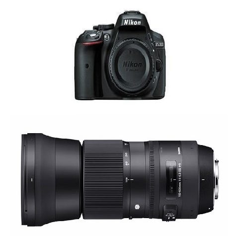 レンタル] ニコン D5300 ボディ 一眼レフ と Sigma 150-600mm F5-6.3