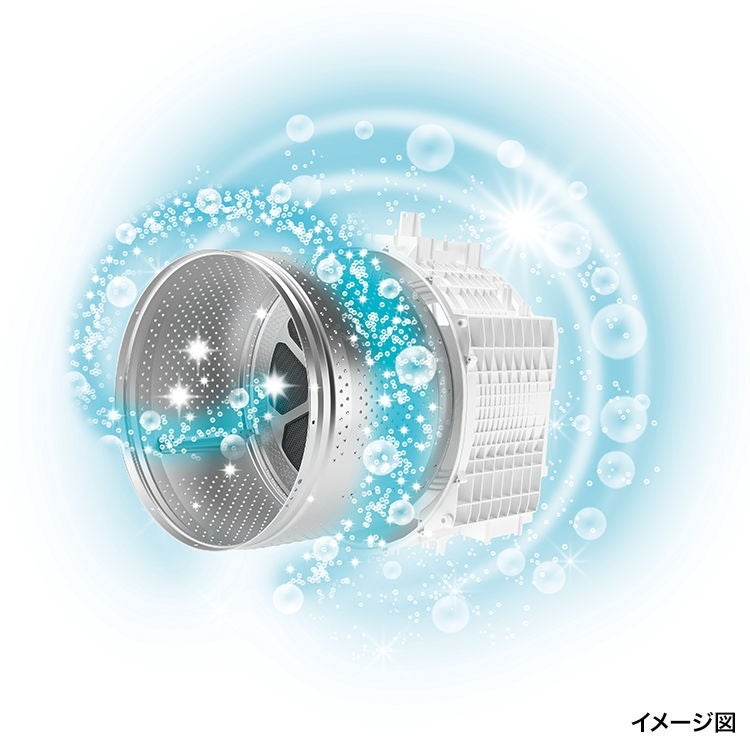 [レンタル] 東芝 【右開き】 ZABOON(ザブーン) TW-127XP5R 洗濯12kg/乾燥7kg ドラム式洗濯乾燥機 - 14
