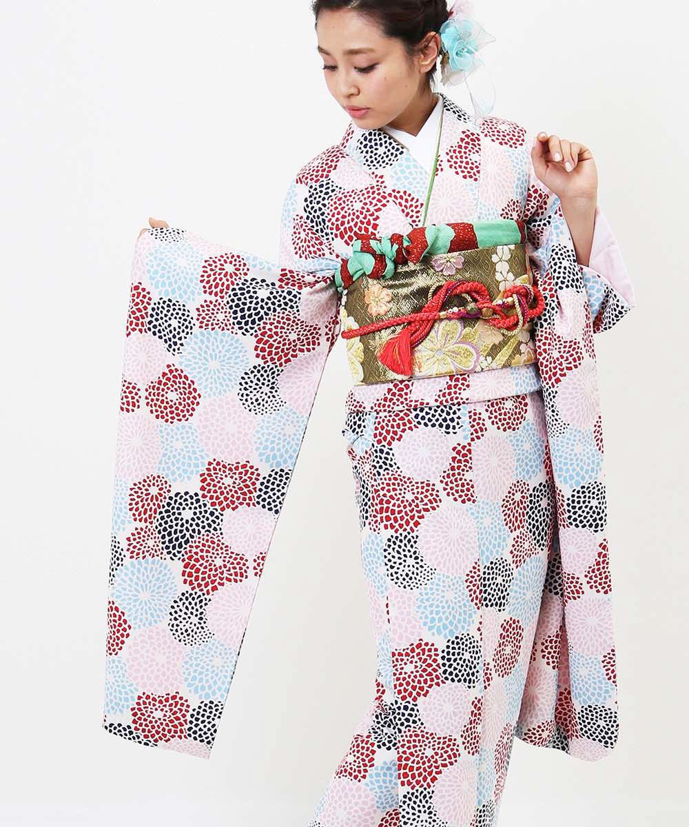 [レンタル] 【対応身長148-168cm】レンタル振袖フルセット-771の宅配レンタル - 4