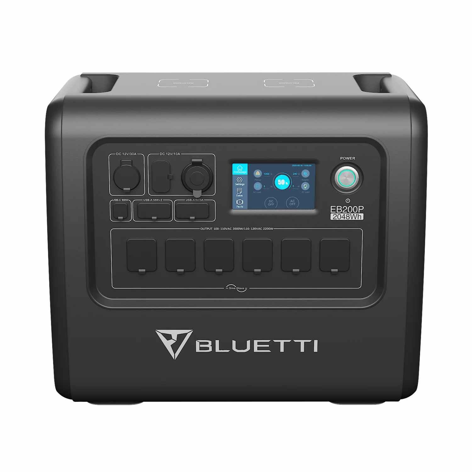 レンタル] BLUETTI(ブルーティ) ポータブル電源 EB200P（2048Wh