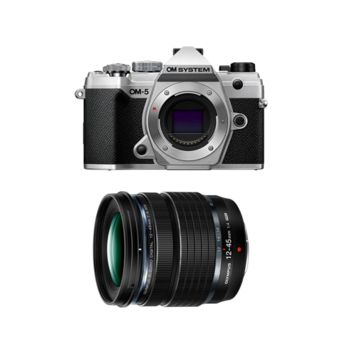 OM SYSTEM OM-5 12-45mm F4.0 PRO レンズキット シルバー