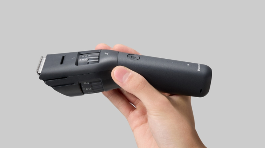 パナソニック ラムダッシュ バリカン ER-GS7A 握りやすいグリップ 横向き - 5