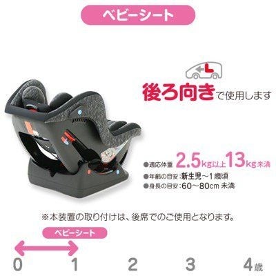 [レンタル] 西松屋 SmartAngel レジェプラス チャイルドシート - 2
