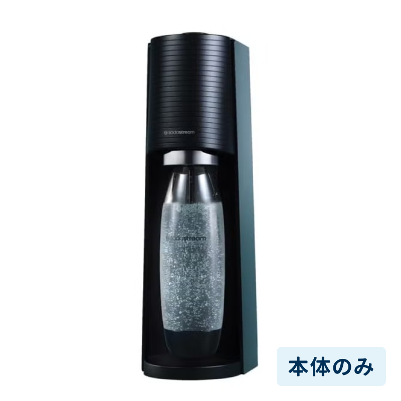 [レンタル] 【本体のみ】sodastream ソーダストリーム TERRA(テラ) 炭酸水メーカー ブラック