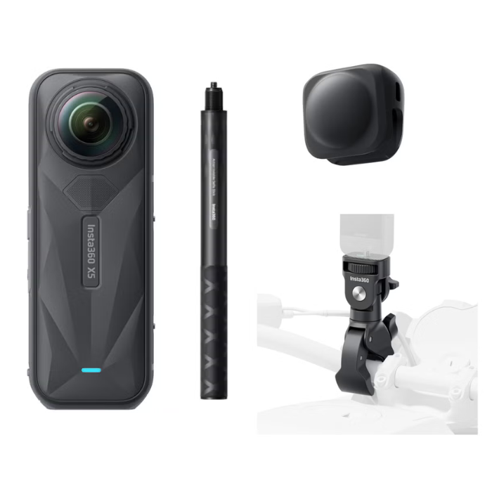 [レンタル] Insta360 X5 バイク マルチビューキット