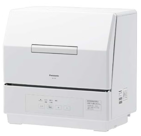 [レンタル] 【長期利用向け】[～食器18点][新品]パナソニック 食器洗い乾燥機 NP-TCR5 分岐水栓対応 3人分 - 2