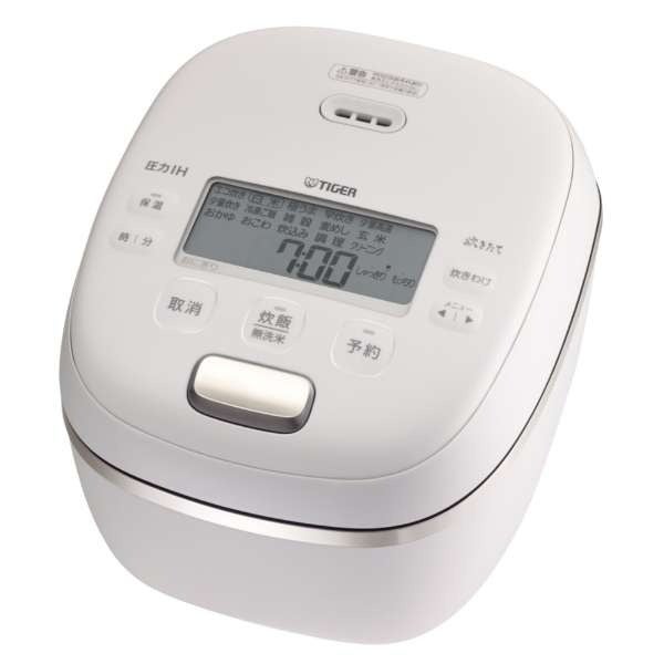 【長期利用向け】[5.5合炊き] タイガー魔法瓶 ご泡火炊き JRI-G100 圧力IH式 炊飯器 オフホワイト