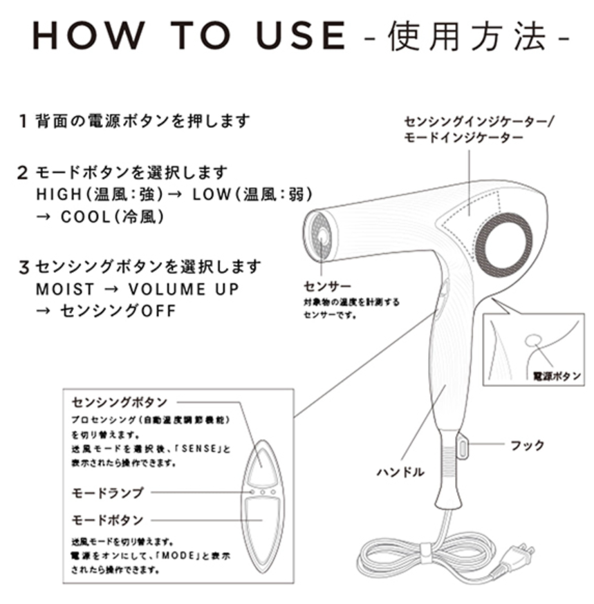 [レンタル] MTG ReFa リファビューテック ドライヤー ホワイト - 6