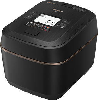 [5.5合炊き] 日立 ふっくら御膳 RZ-W100EM-K 圧力＆スチームIHジャー炊飯器