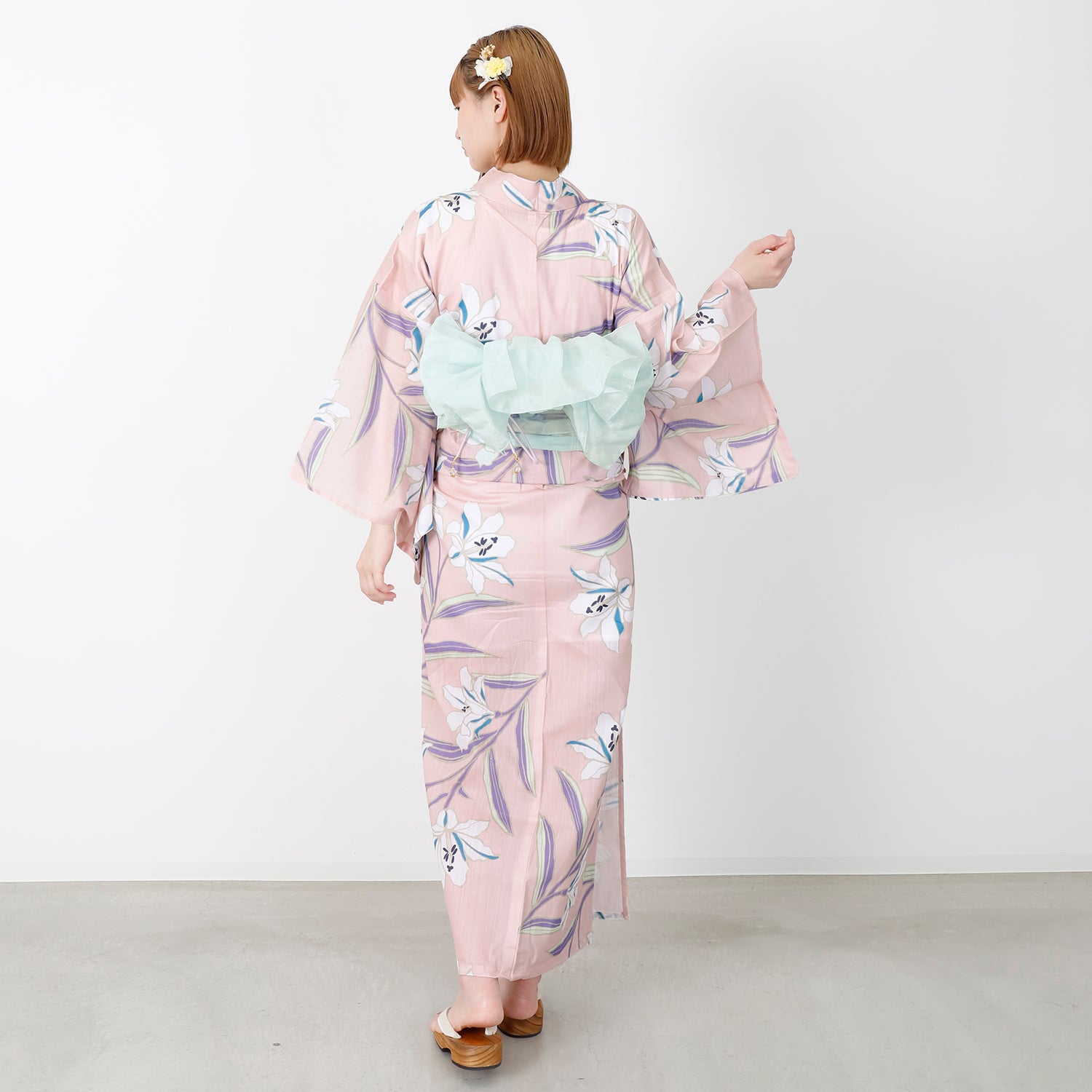 [レンタル] [2025新作]SION レディース浴衣 百合 フリーサイズの宅配レンタル - 5