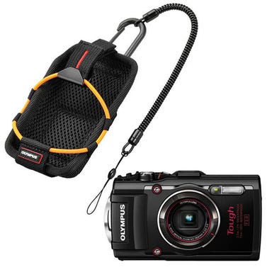 防水カメラ STYLUS TG-4 Tough＆スポーツホルダー セット