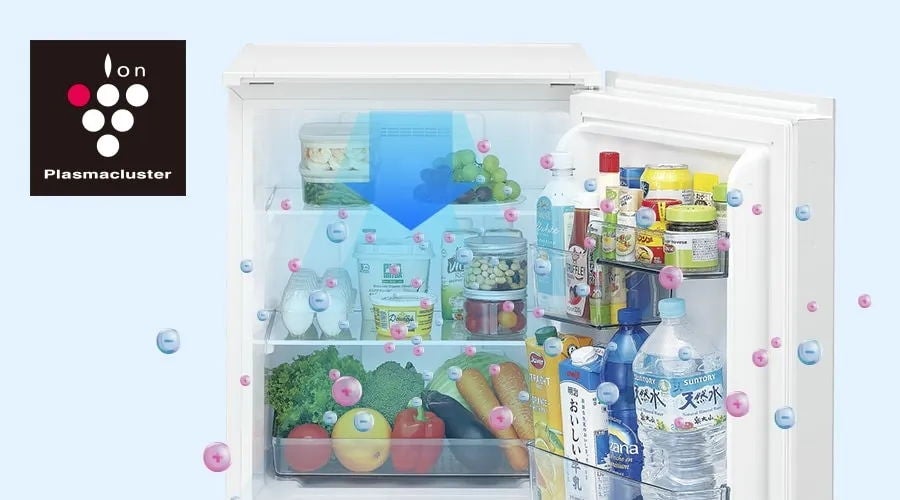 [レンタル] [152L][一人暮らし向け][左右開き対応]シャープ SJ-GD15R 冷凍冷蔵庫(ガラスドア) - 4