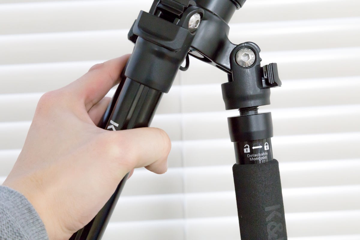 [レンタル] K&F Concept KF-TM2524 (三脚・一脚兼用/4段) - 3