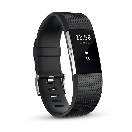 [レンタル] Fitbit フィットネスリストバンド Charge2 Large Black - 1