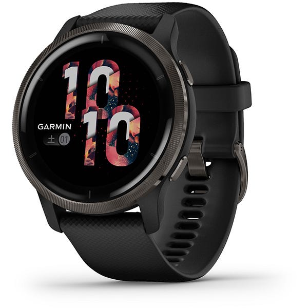 レンタル] ガーミン GARMIN Venu 2 Black / Slate GPSフィットネス 