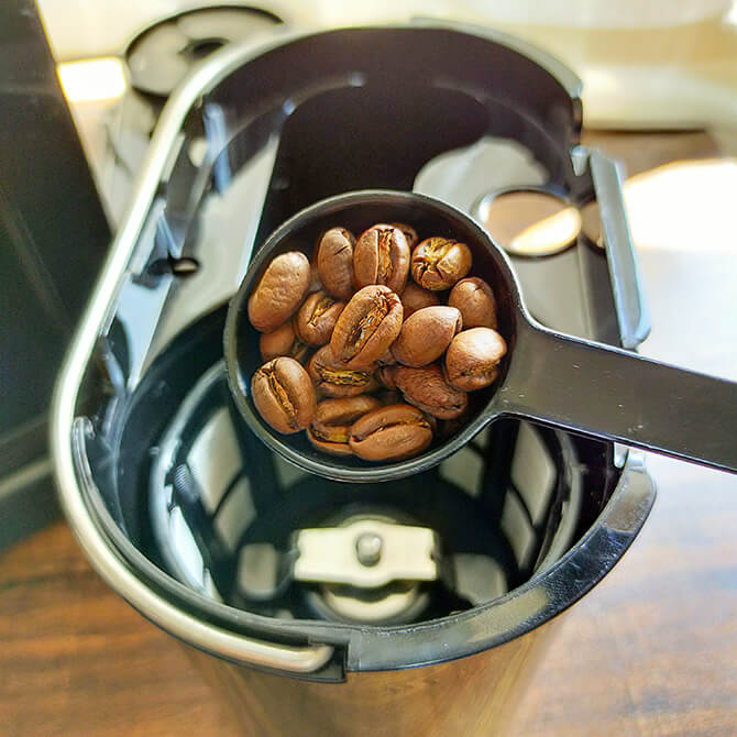 [レンタル] siroca 全自動コーヒーメーカー カフェばこ SC-A371-K 1～4杯 ミル内蔵 - 10