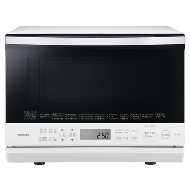 [26L]東芝 石窯ドーム ER-YD70 角皿式スチームオーブンレンジ グランホワイト