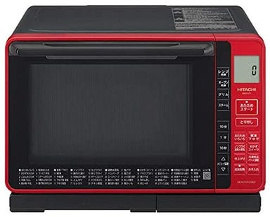 [22L]日立 ヘルシーシェフ MRO-S7Y(R) オーブンレンジ レッド