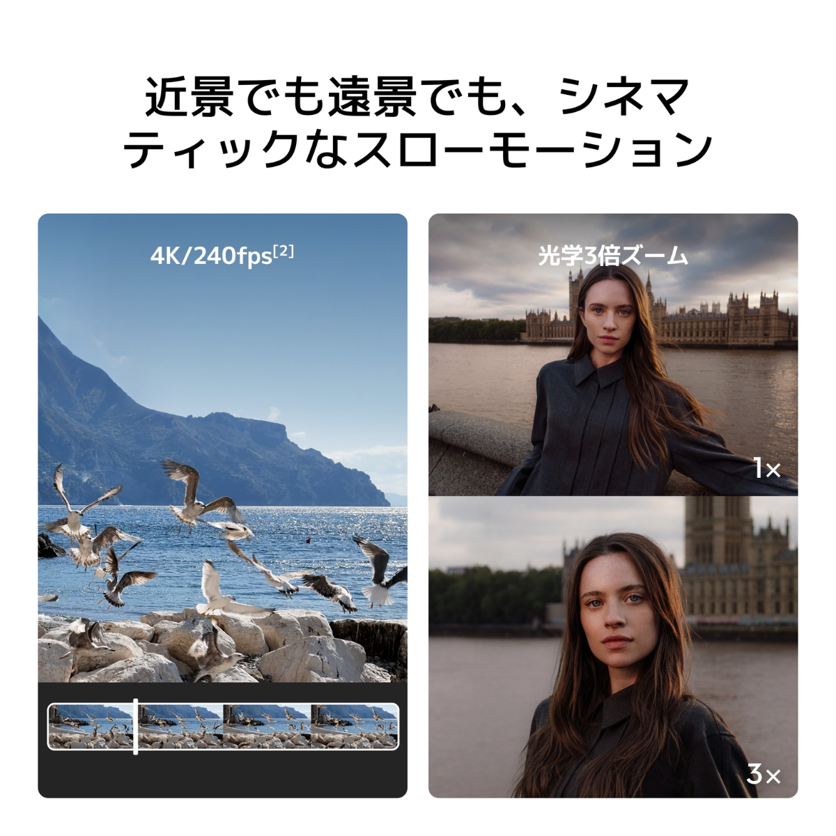 [レンタル] [標準付属品のみ]DJI Osmo Pocket 4P (オズモポケット4) 3軸スタビライザー搭載 ポケットジンバルカメラ - 7