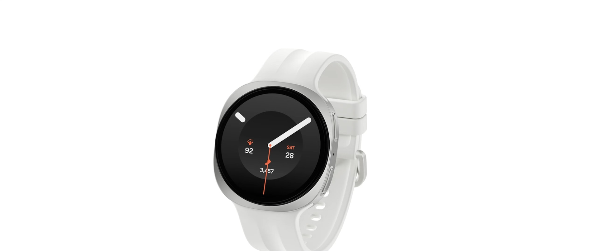 サムスン(Samsung) Galaxy Watch9 (Bluetooth, 44 mm) 本体 正面 シルバー - 12