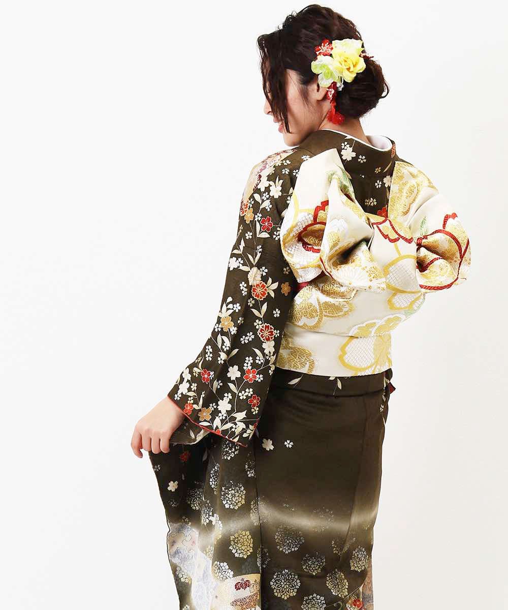 [レンタル] 【対応身長154-169cm】レンタル振袖フルセット-805の宅配レンタル - 6