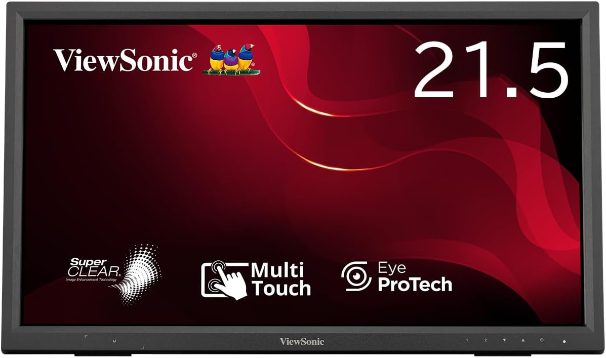 [レンタル] ViewSonic ビューソニック TD2223-2 21.5型 VAパネル搭載 フルHD 10点赤外線式マルチタッチモニター