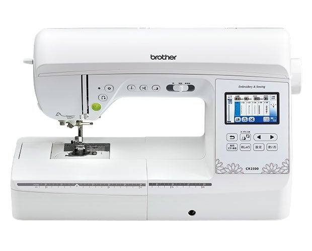 [レンタル] ブラザー(brother) 刺繍用 コンピューターミシン CR2500 - 1