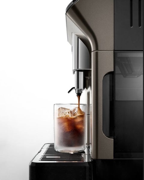 [レンタル] 【法人様向け】デロンギ エレッタ エクスプロア ECAM45086T 全自動コーヒーマシン チタニウムグレー - 2