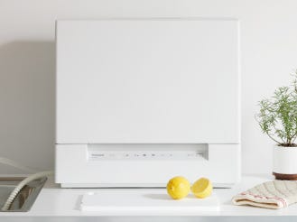 [レンタル] 【長期利用向け】 [～食器24点]パナソニック スリム食器洗い乾燥機 NP-TSP1 工事不要 タンク式 4人分 - 7