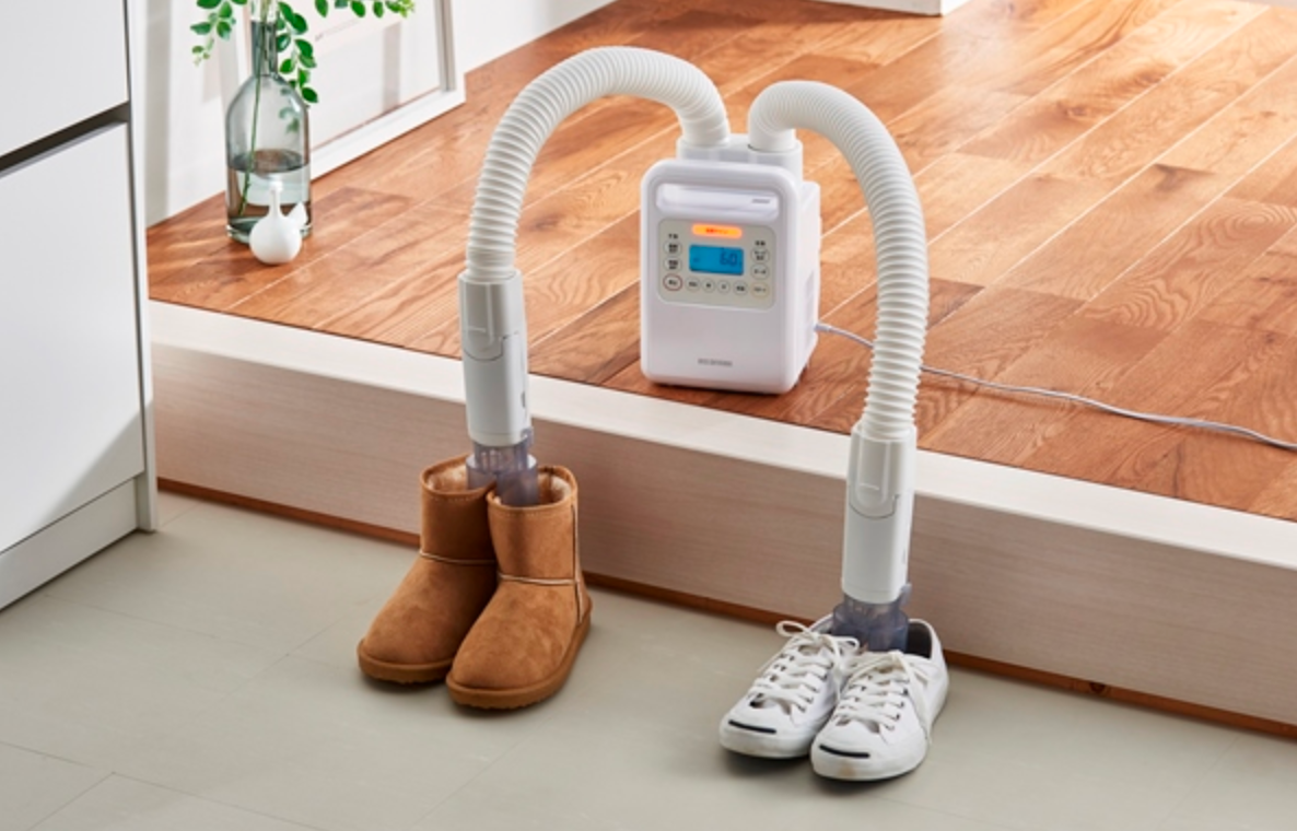 [レンタル] アイリスオーヤマ ふとん乾燥機 カラリエ ハイパワーツインノズル ホワイト FK-WH1-WP - 8