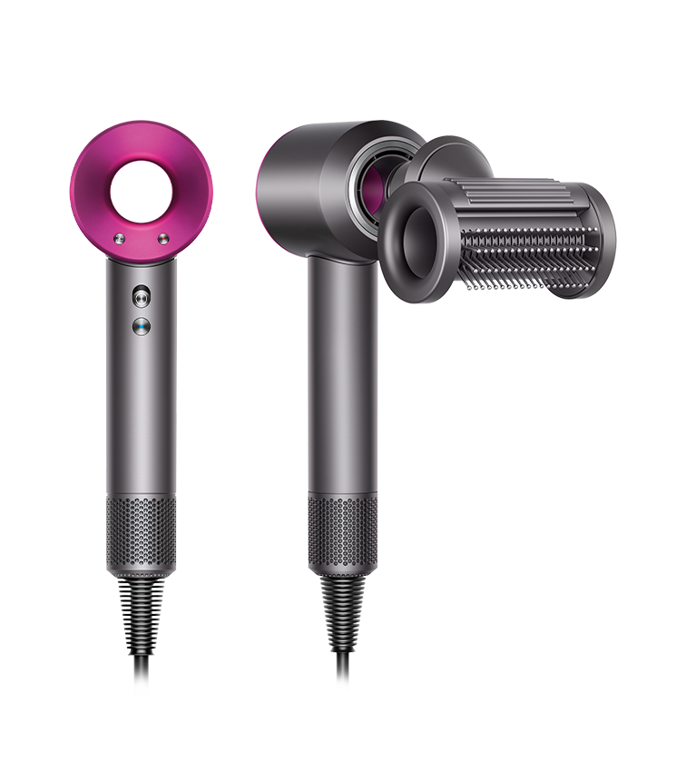 ダイソンドライヤー Supersonic Ionic シルバーバッグセット