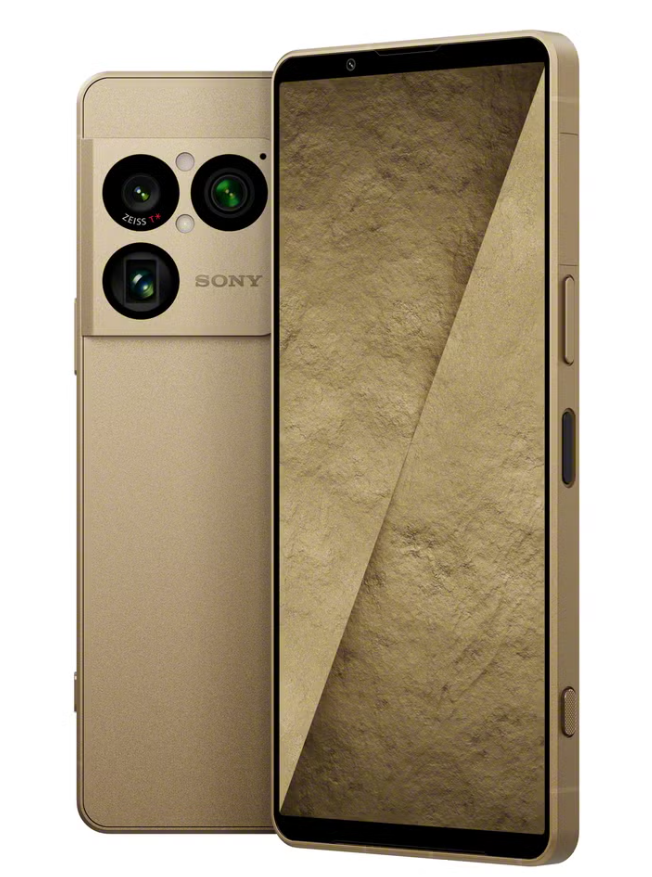 [レンタル] ソニー Xperia 1 VIII SIMフリーモデル（12GB/256GBタイプ）スマートフォン ネイティブゴールド