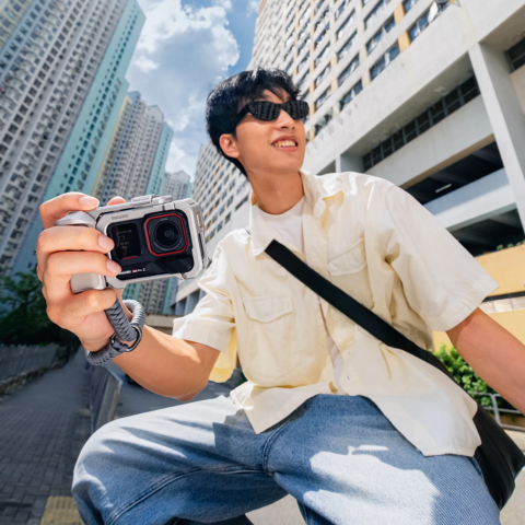 [レンタル] Insta360 Ace Pro 2 ストリート撮影キット（ブラック×シルバー） - 4