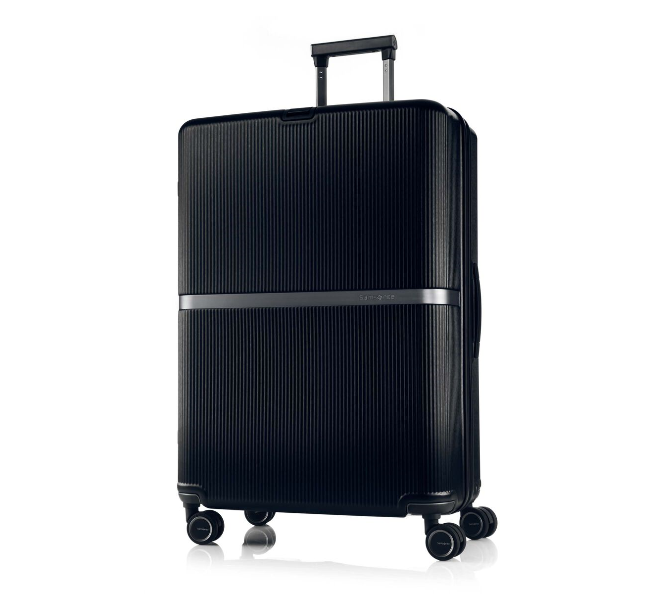 [レンタル] [3-5泊向けサイズ]サムソナイト ミンター スピナー61 エキスパンダブル 53L/拡張時60L ハードスーツケース ブラック