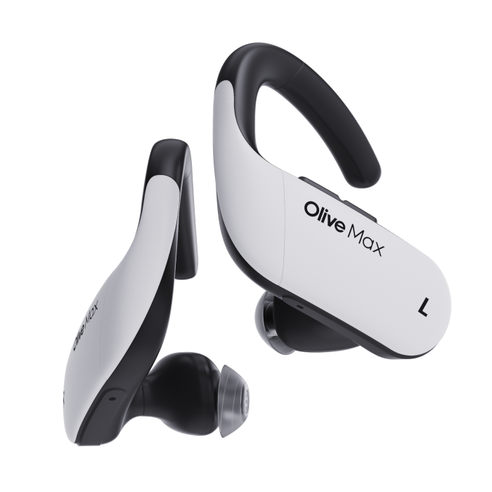 Olive Air 集音器 ホワイト リモコン無し Olive Air 集音器 ホワイト