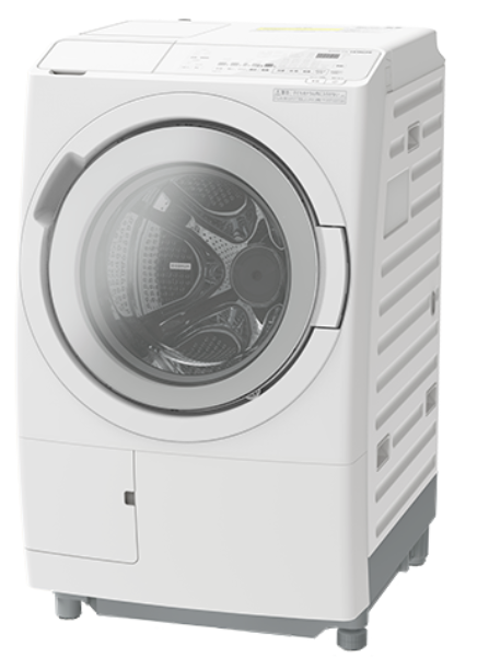 [レンタル] 日立【右開き】洗濯12kg/乾燥6kg ビッグドラム BD-SW120MR ドラム式洗濯乾燥機 - 2