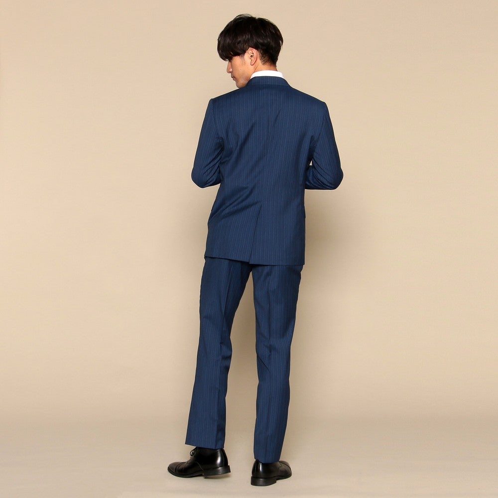 レンタル] ビームス ストライプ メンズスーツ2点セット(ジャケット+