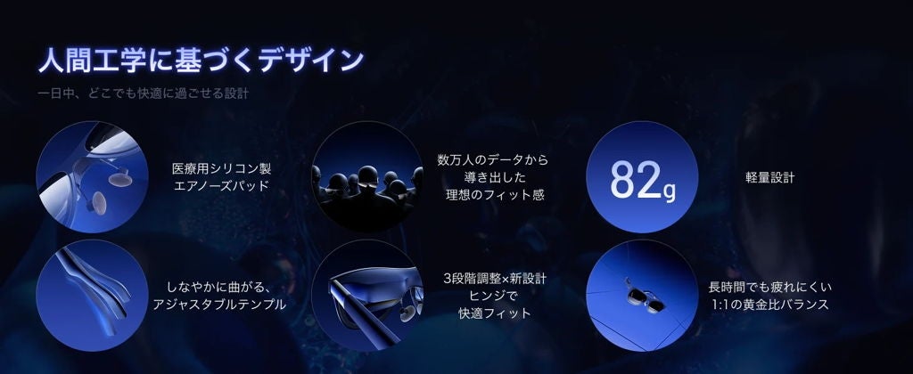 [レンタル] XREAL 1S スマートグラス - 9