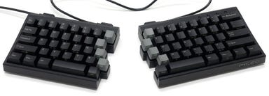 Majestouch Xacro M10SP 英語 US ASCII・マクロ対応・左右分割型キーボード ブラウン